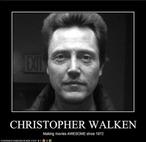 WWCWD: What Would Christopher Walken Do?