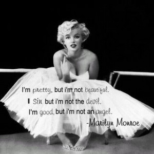 Marilyn Monroe Quotes Imperfection Marilyn monroe quotes
