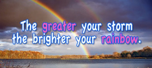 Life Quotes Quote Rainbow
