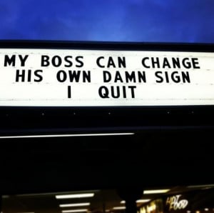 Funny Way to Quit Your Job - Image