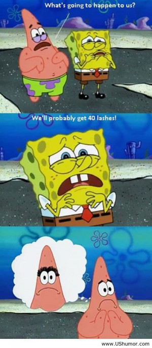 SpongeBob and Patrick US Humor - Funny pictures, Quotes, Pics, Photos ...