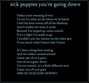 sick puppies music quotes | Sick Puppies By emilyz94 On Deviantart ...