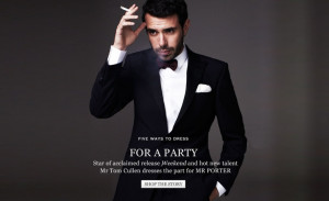 Tom Cullen from weekend for Mr PorterTom Cullen