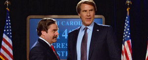... and Will Ferrell as Marty Higgins and Cam Brady in The Campaign