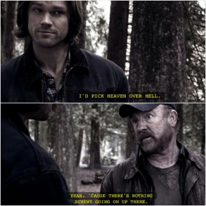 Sam and Bobby | Supernatural quotes