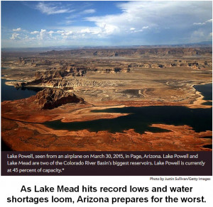 Arizona drought as bad as California's