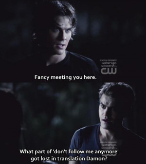 The Vampire Diaries TV Show TVD Quotes