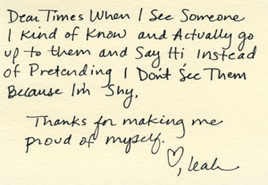 Appreciate the little things in life.