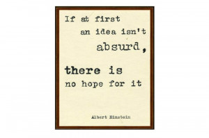 Framed Quotes Albert Einstein