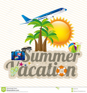 Vacation Is Over Summer vacation design over