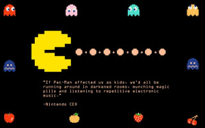 quotes ghosts pacman black background Knowledge Quotes HD Wallpaper