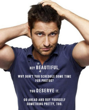 Yes please. Gerard Butler. Funny. | funny