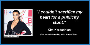 Kim, we already know your heart is as pure as gold .
