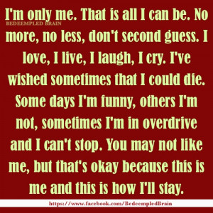 my story, me, it's me