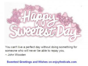 Sweetest Day 2014
