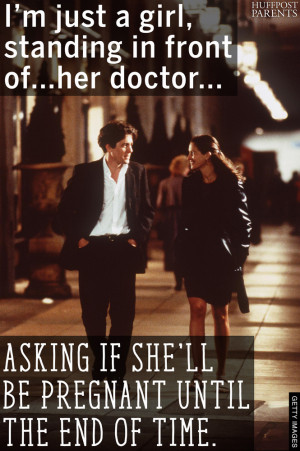 Classic Movie Quotes Reimagined By A Very, Very Pregnant Lady
