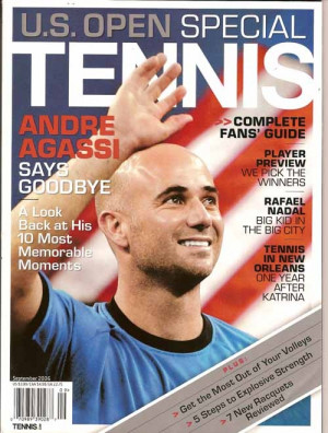Tennis - Same issue I have signed by Agassi which got me US Open ...