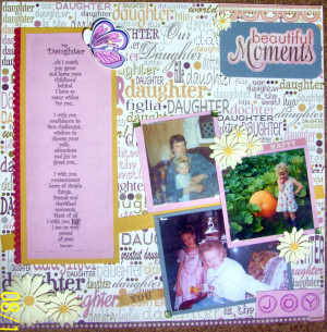 Father Daughter Quotes For Scrapbooking Daughter scrapbook quotes ...