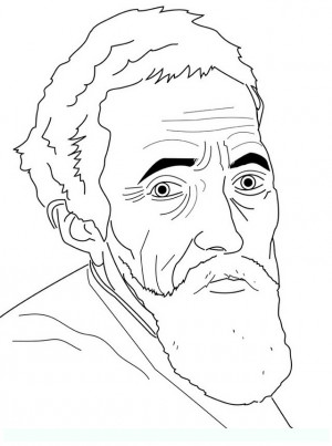 Michelangelo Coloring Pages