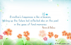 Mother Happiness Mothersday Quote
