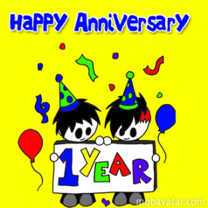 Happy 1 Year Work Anniversary http://mobavatar.com/congratulation ...