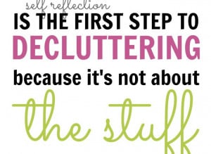 Clutter isn't just about stuff. Clutter comes in many shapes and forms ...