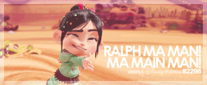 Wreck-it Ralph quote ♥ cute movie