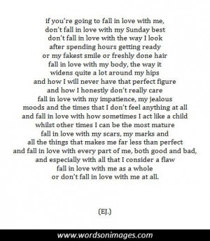 Falling out of love quotes