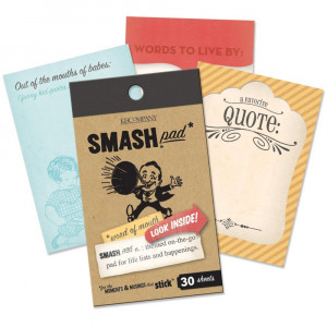 ... Company-SMASH-BOOK-JOURNALING-PAD-Scrapbook-Notes-List-Tag-Quotes