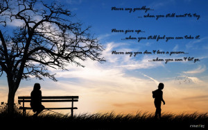 Saying Goodbye Quotes HD Wallpaper 25 - Hd Wallpapers