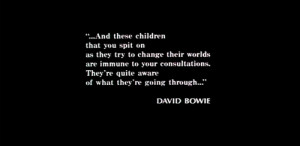 breakfast club quotes david bowie