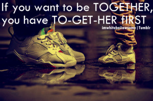baby, cute, jordans, love, quote, swag quote