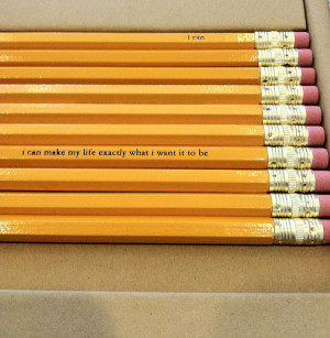 pencil quote
