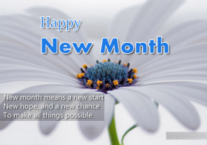 Happy New Month Quotes Messages