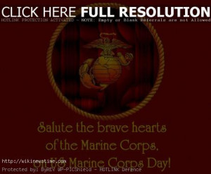 United States Marine Corps Day Quotes, Quotations & Sayings :