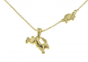 Tortoise and the Hare Necklace