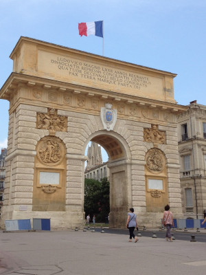 17th Century Arc de Triomphe, Montpellier.