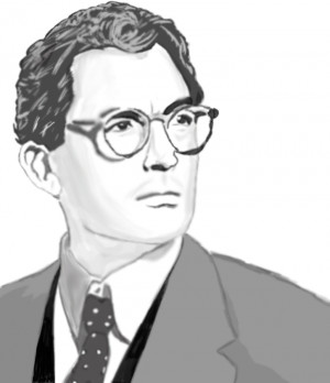 Atticus Finch To Kill A Mockingbird Cartoon Atticus finch: father ...