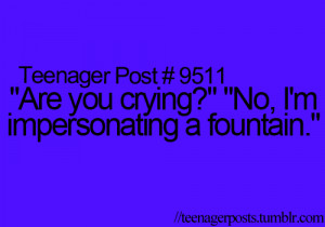 crying #fountain #Fraud #teenagerpost