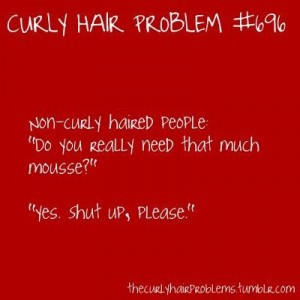 Curly Hair Problem