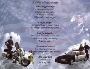 Police Officer's Prayer Image