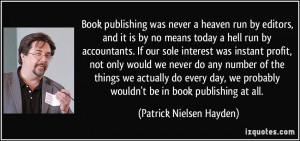 More Patrick Nielsen Hayden Quotes