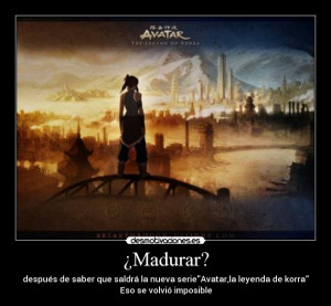 Carteles Desmotivaciones Korra