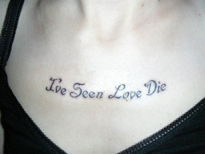 mother s chest tattoo moving on novel quote tattoo one
