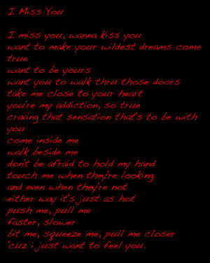 Want You To Kiss Me Quotes