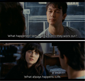 ... days of summer, 500daysofsummer, life, life500days, love, movie quote
