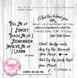 Quotes SVG Cutting files Life Quotes, Inspirational Sayings ...