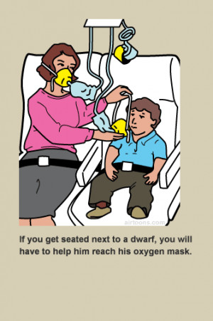 funny dwarf midget medical oxygen care help assist