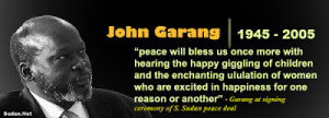 Dr. John Garang 