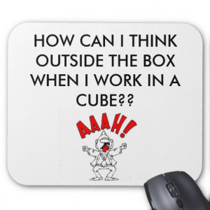 CUBICLE HUMOR MOUSE PADS